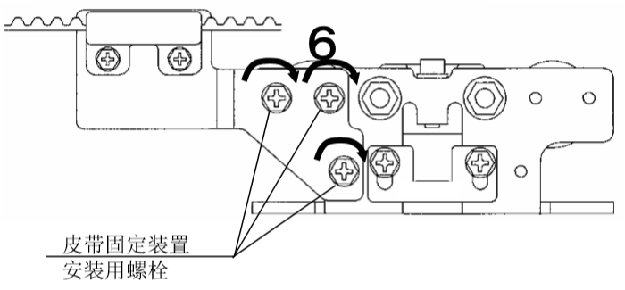 雙開(kāi)自動(dòng)門皮帶安裝